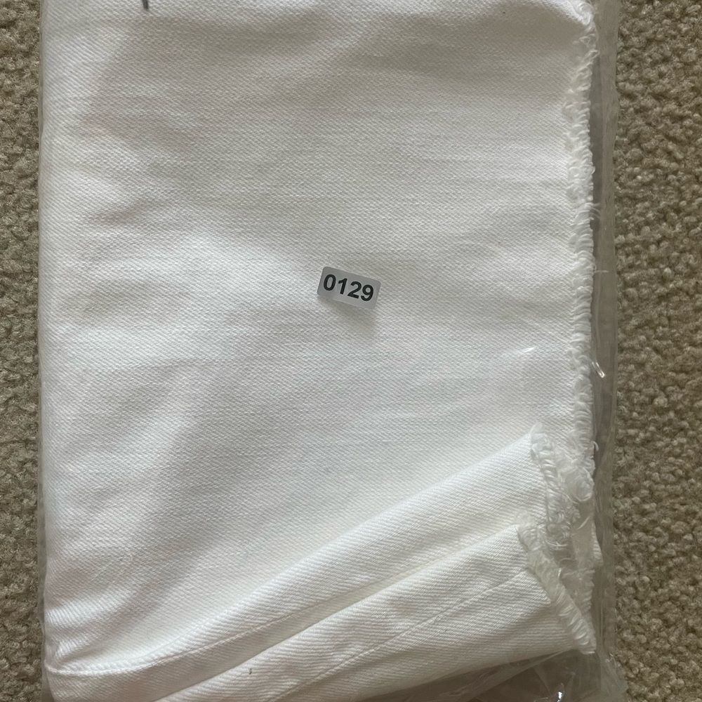 FRAME Raw-Edge Trim Mini Skirt size 26 - Picture 8 of 9